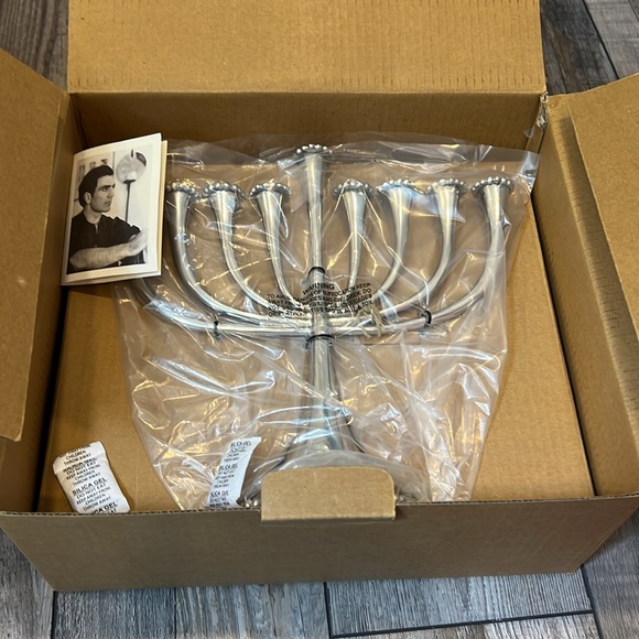 New In Box! Michael Aram Molten Menorah - Picture 3 of 3